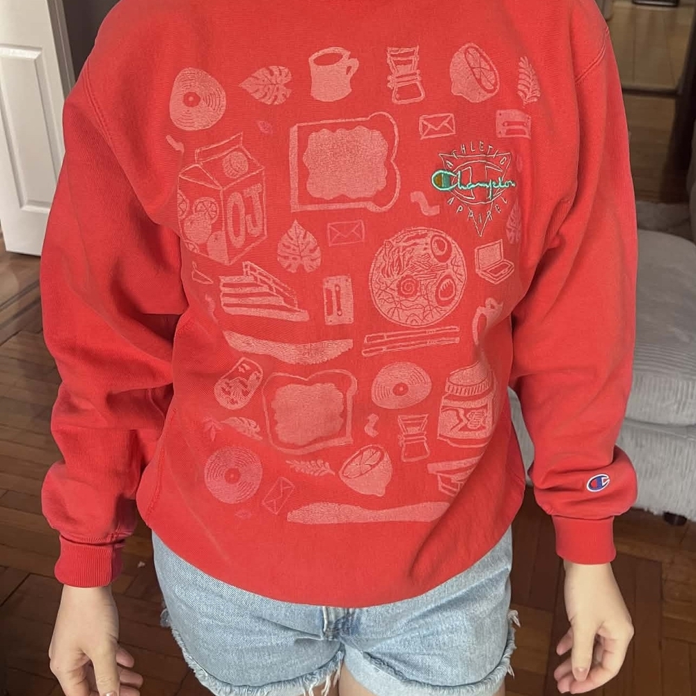 Champion Graphic Crew Custom Printed